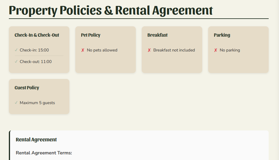 Property policies display